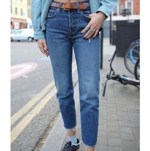 Nwt Levis Wedgie Fit Straight Leg Jeans 